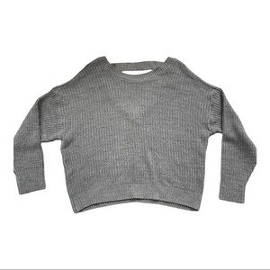 Women’s Gray Express Sweater size Large Waist Length